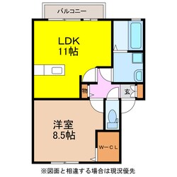 ウィルモア協和Ⅰの物件間取画像